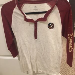 FSU baseball tee.
